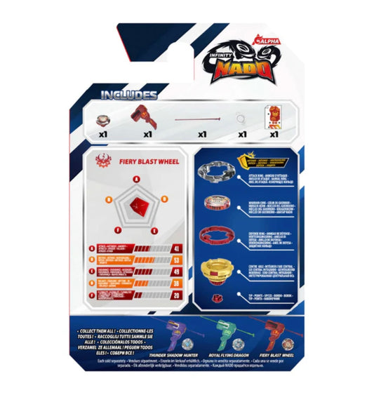 Infinity Nado - Fiery Blast Wheel - Classic Series