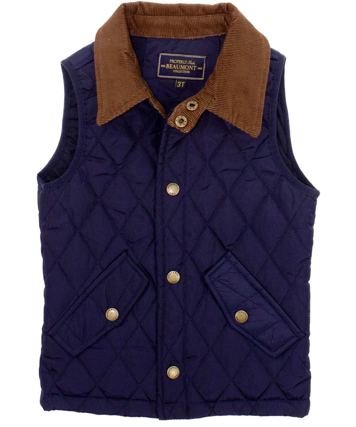 Beaumont Vest - Navy