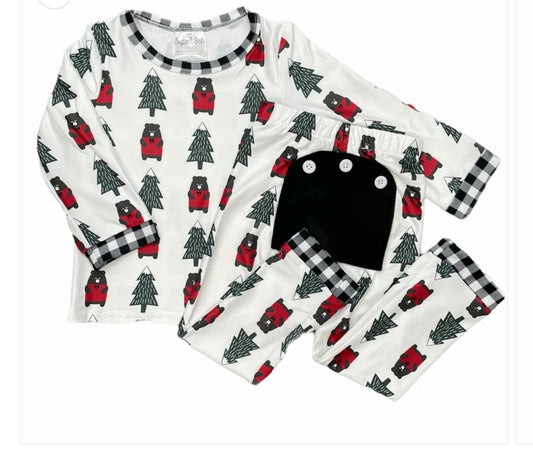 Woodland Bears Loungewear - Sugar Bees