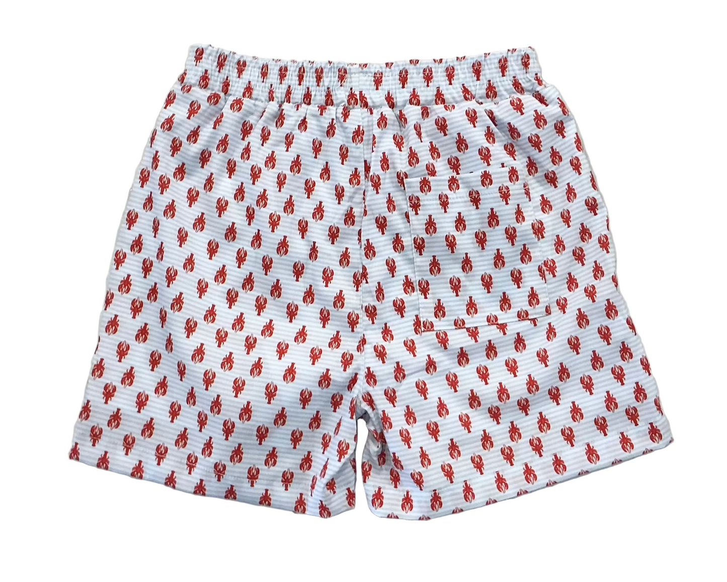 River-Performance Lobster Print Shorts