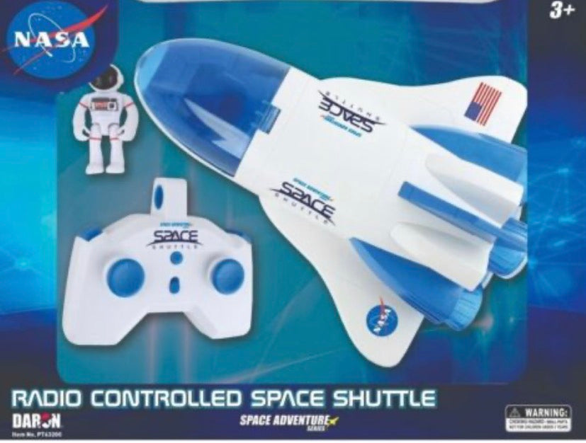 Daron Radio Controlled Space Shuttle with astronaut figurine and cockpit opening