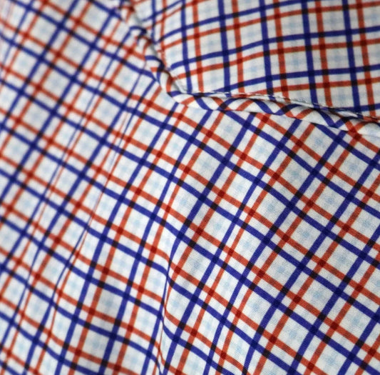 Trinity Plaid Pearl Snap LS Shirt
