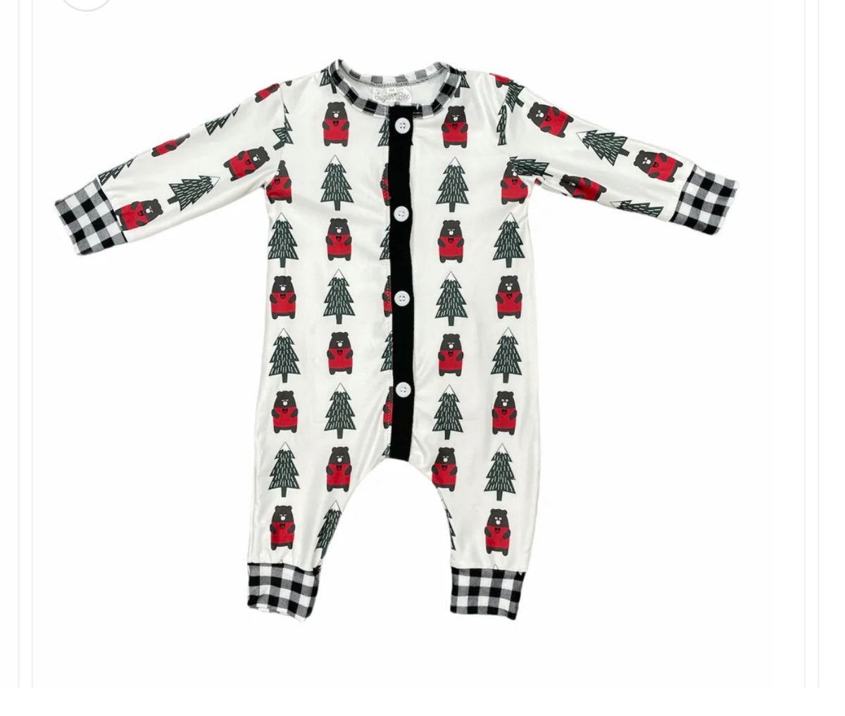 Woodland Bears Loungewear - Sugar Bees