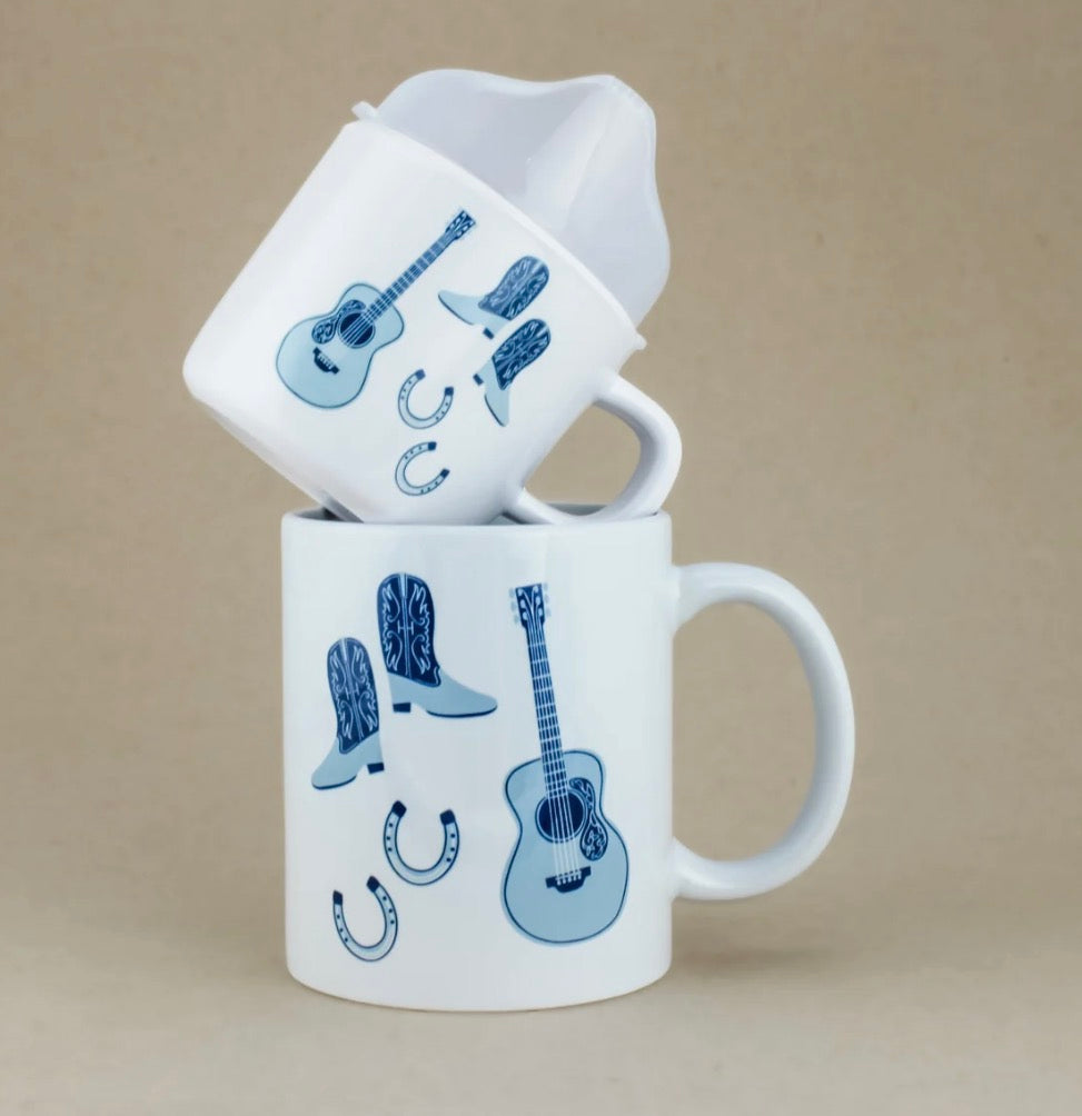 Cowboy Two of a Kind Cup Set