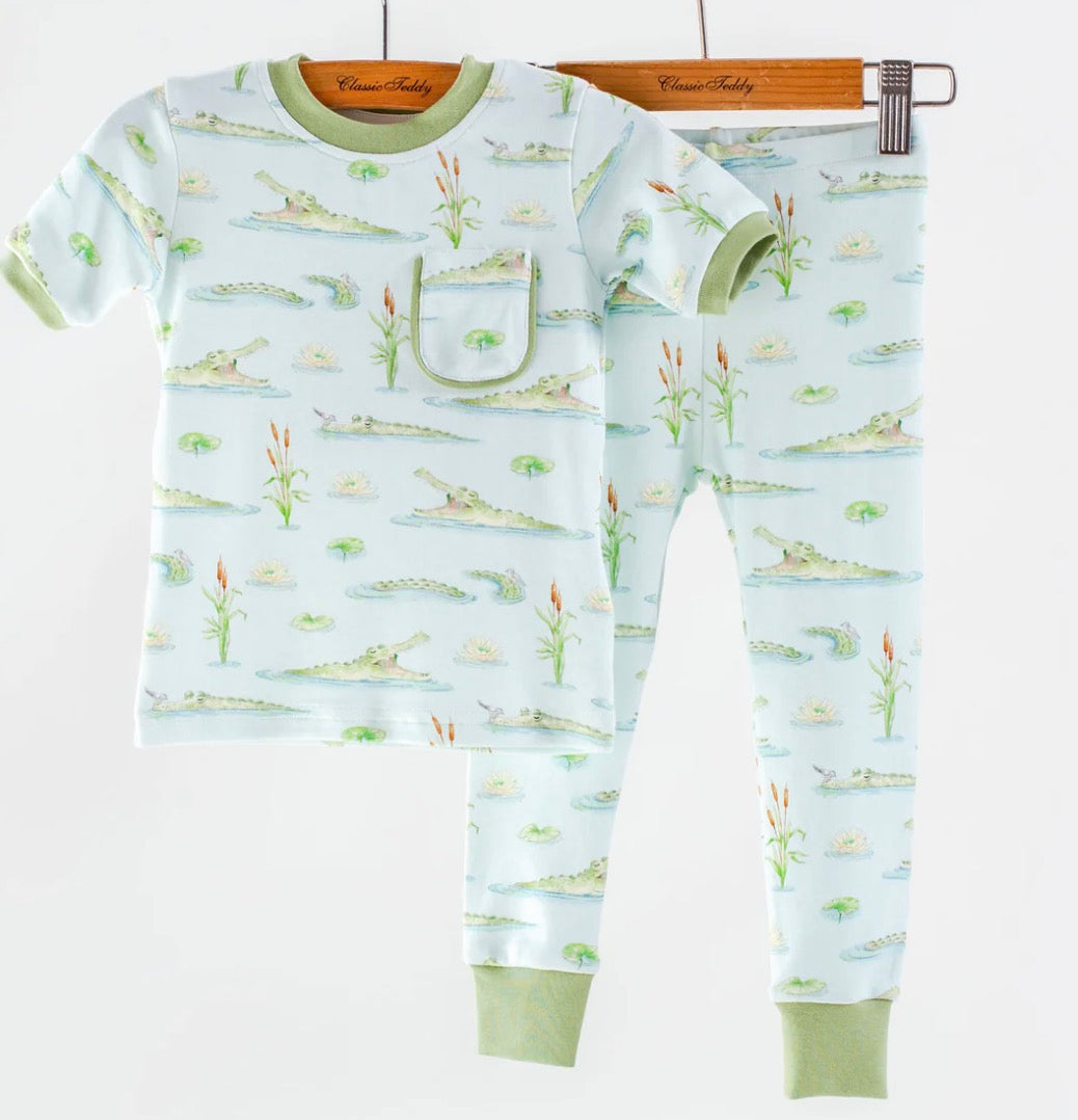 Gator Games Organic Cotton Kids Pajamas