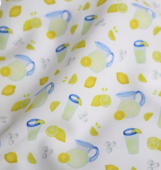 Guayabera - Lemonade Short Sleeve Romper