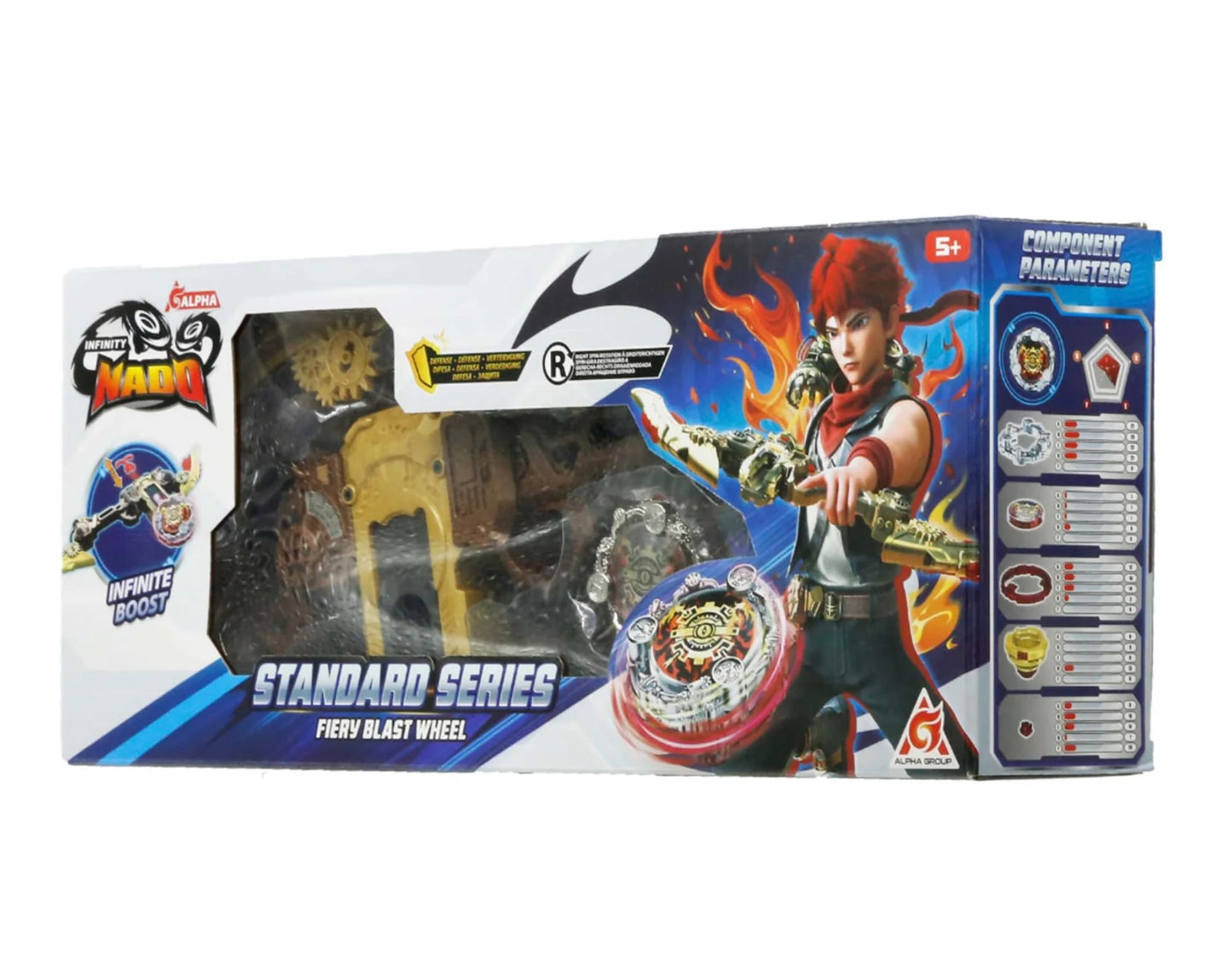Infinity Nado - Fiery Blast Wheel - Standard Series