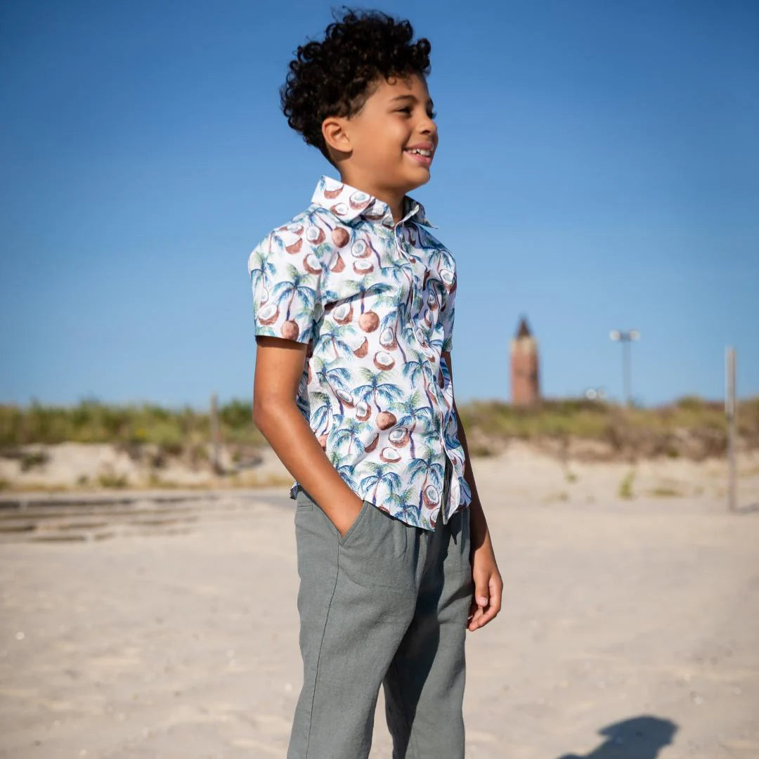 Day Party Shirt - Coconut Palms