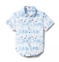Load image into Gallery viewer, Poplin Scenic Toile Shirt