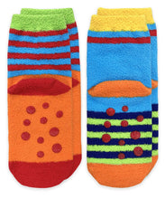 Load image into Gallery viewer, Jefferies Socks Monster Fuzzy Non-Skid Slipper Socks 2-Packc