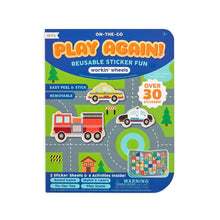 Load image into Gallery viewer, Ooly - Play Again Reusable Sticker Fun - Working Wheels
