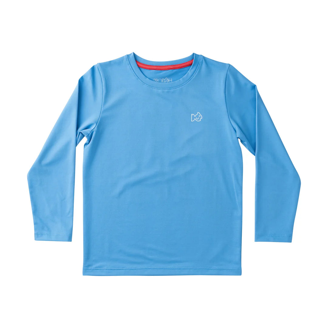 Pro Performance LS T-Shirt-Marina Blue-Dog