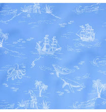 Load image into Gallery viewer, Blue Toile Rashguard One Piece