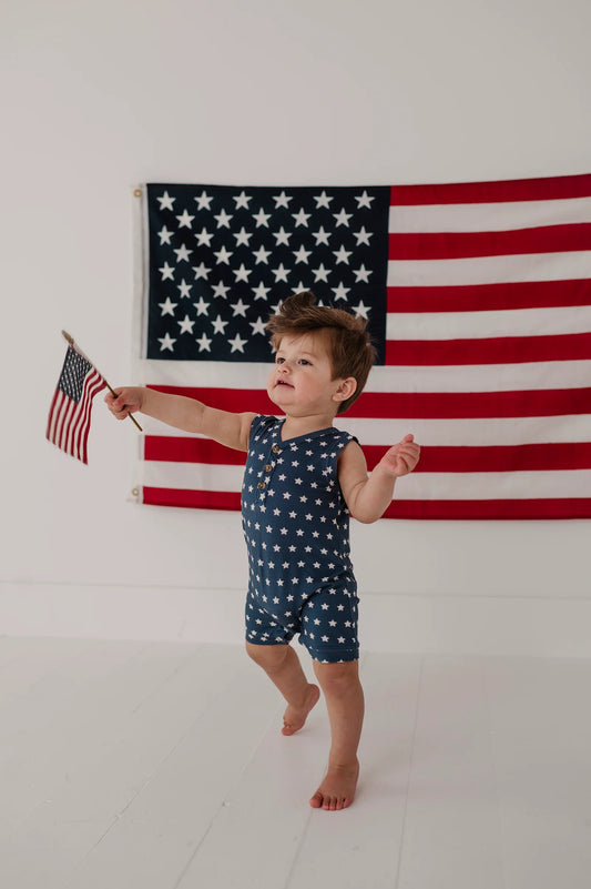 Sleeveless Romper - American Stars