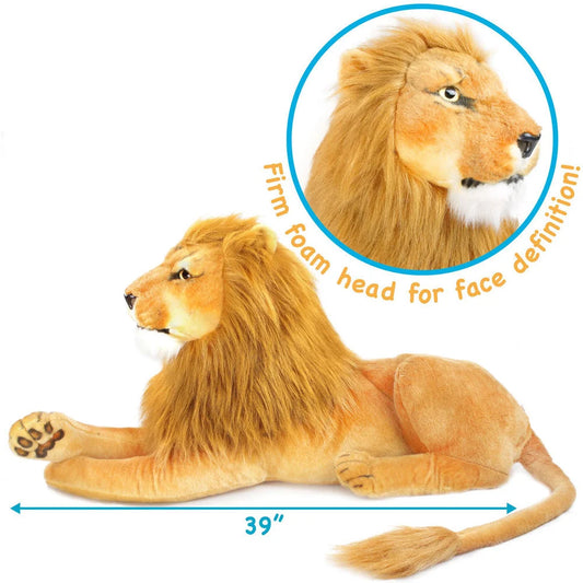 Lasodo The Lion - 39 Inch Plush