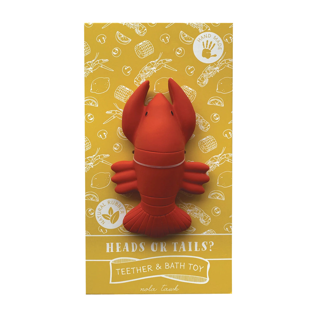 Heads or Tails? Teether and Bath Toy