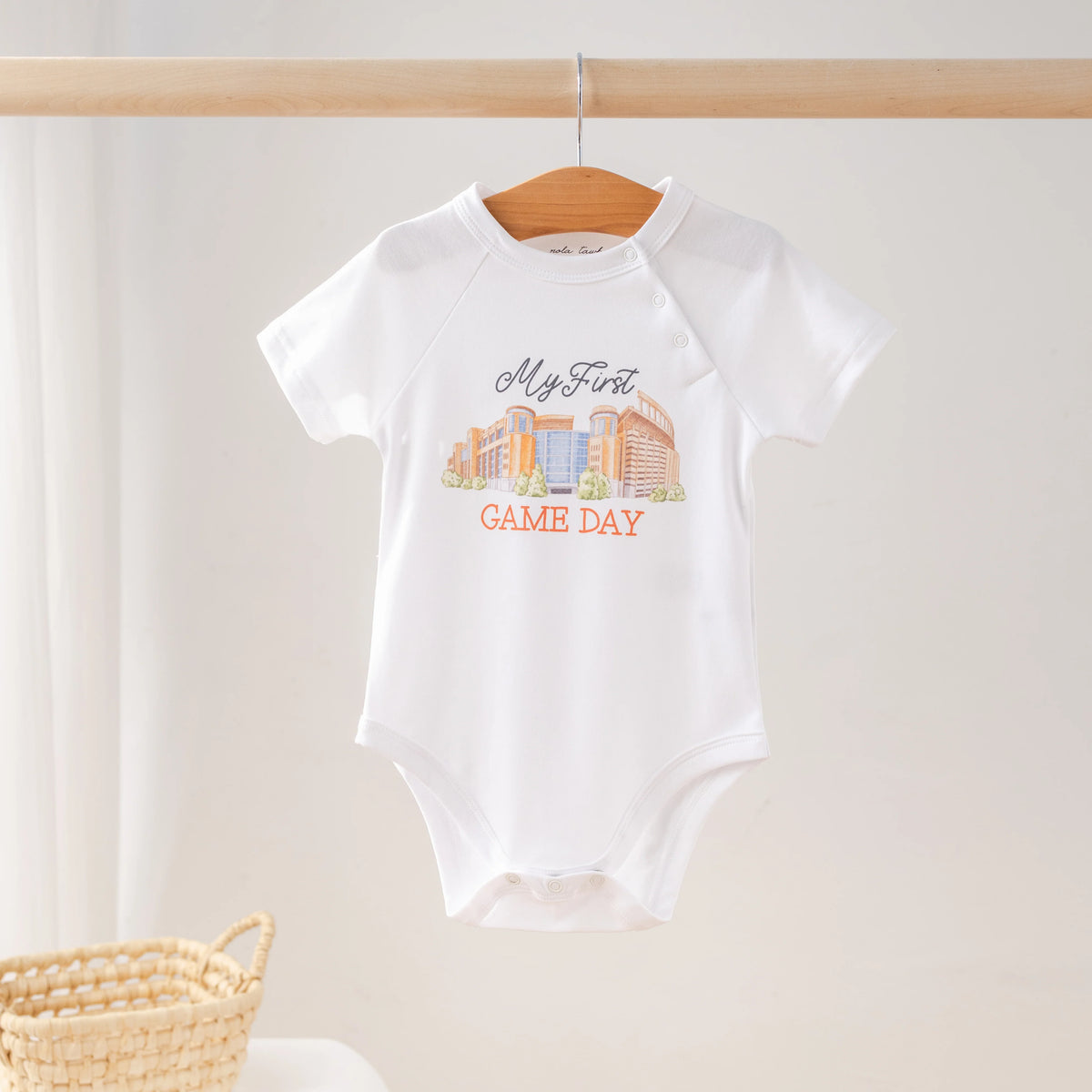 My First Game Day - Texas - Organic Cotton Onesie