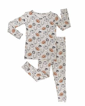 Brady Toddler Lounge PJs by Lev Baby in soft bamboo viscose