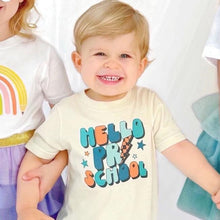 Load image into Gallery viewer, Hello Preschool! SS Natural T-Shirt-Sweet Wink