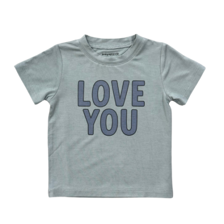 Love You Tee by Baby Sprouts in soft, breathable fabric—elevated essentials for children's wardrobes