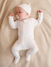 Load image into Gallery viewer, PureBaby, Zip Growsuit Vanilla Bear