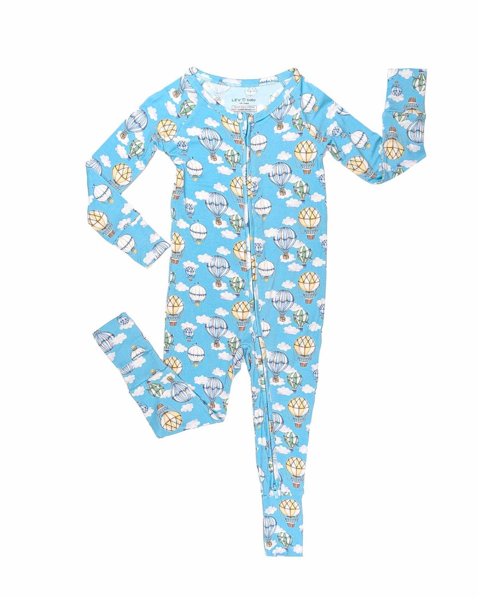 Sammy-Convertible Romper-Lev Baby