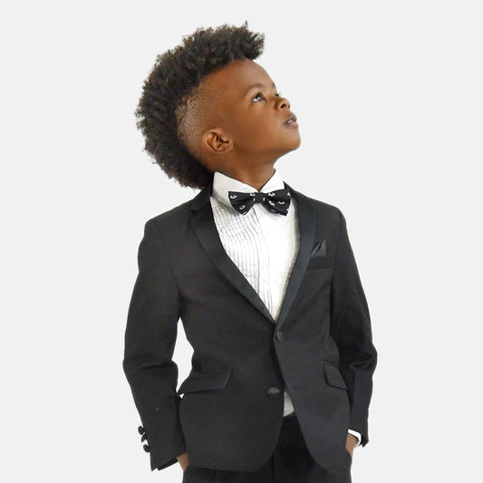 Classic Tuxedo Shirt- Plaza White