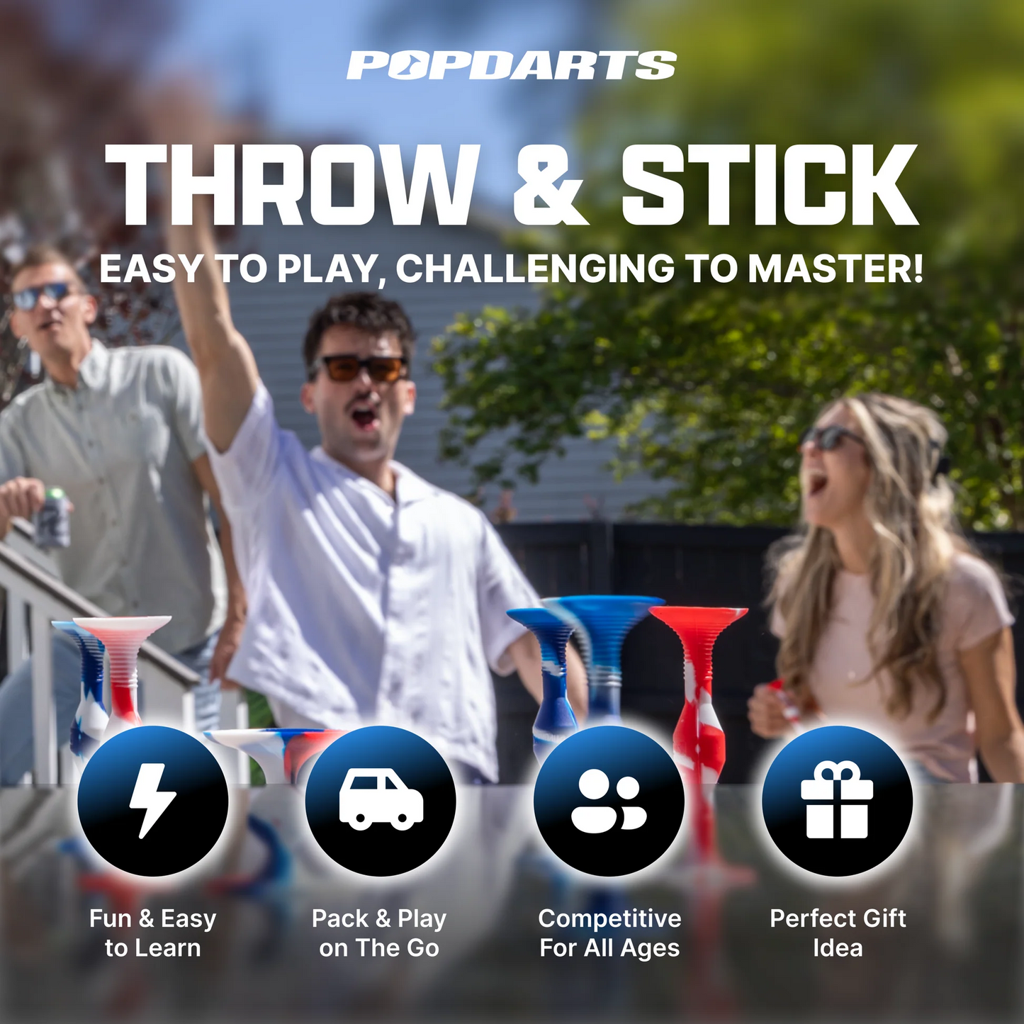 Popdarts Pro Pack Fire & Ice