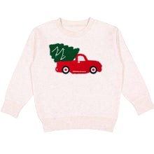 Load image into Gallery viewer, Christmas Truck Patch Sweatshirt
