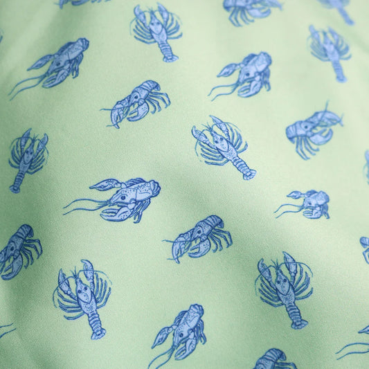 Men’s Mudbugs Polo SS Shirt-Blue Quail