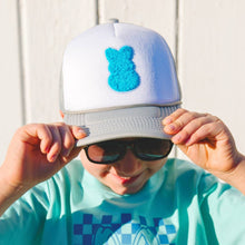 Load image into Gallery viewer, Sweet Wink - Boy Bunny Patch Hat - Kids Easter Trucker Hat
