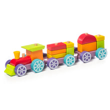 Load image into Gallery viewer, Toysmith - Cubika Wooden Rainbow Express Train