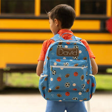 Load image into Gallery viewer, Sugar Bee Clothing - Sports Star Backpack for Boys School and Sports Gear