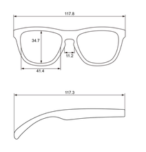 Load image into Gallery viewer, Sunnies Shades - Littles - Red, White & BOOM!