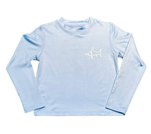 Load image into Gallery viewer, TYBEE BOYS RASHGUARD UPF 50+ LIGHT BLUE