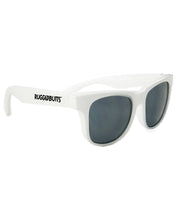 Load image into Gallery viewer, RuffleButts + RuggedButts - Kids White Sunglasses: 2T-5
