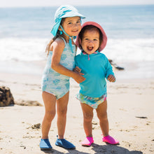 Load image into Gallery viewer, UPF50+ Rashguard Shirt-Aqua