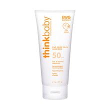 Load image into Gallery viewer, Thinkbaby & Thinksport - Thinkbaby Safe Sunscreen Spf 50+: 3oz