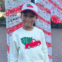 Load image into Gallery viewer, Christmas Truck Patch Sweatshirt