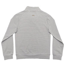 Load image into Gallery viewer, Saltwater Boys Company - Boys Collins Quarter Zip- Khaki Stripe