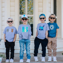 Load image into Gallery viewer, "Hip Hop" Patch Sweatshirt - Gray - Kids Easter Sweatshirt