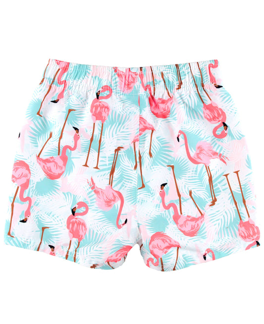 RuggedButts - Flamingo Swim Trunks