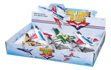 Load image into Gallery viewer, Toysmith - Air Force Fliers, Pull Back Action - Toy Planes