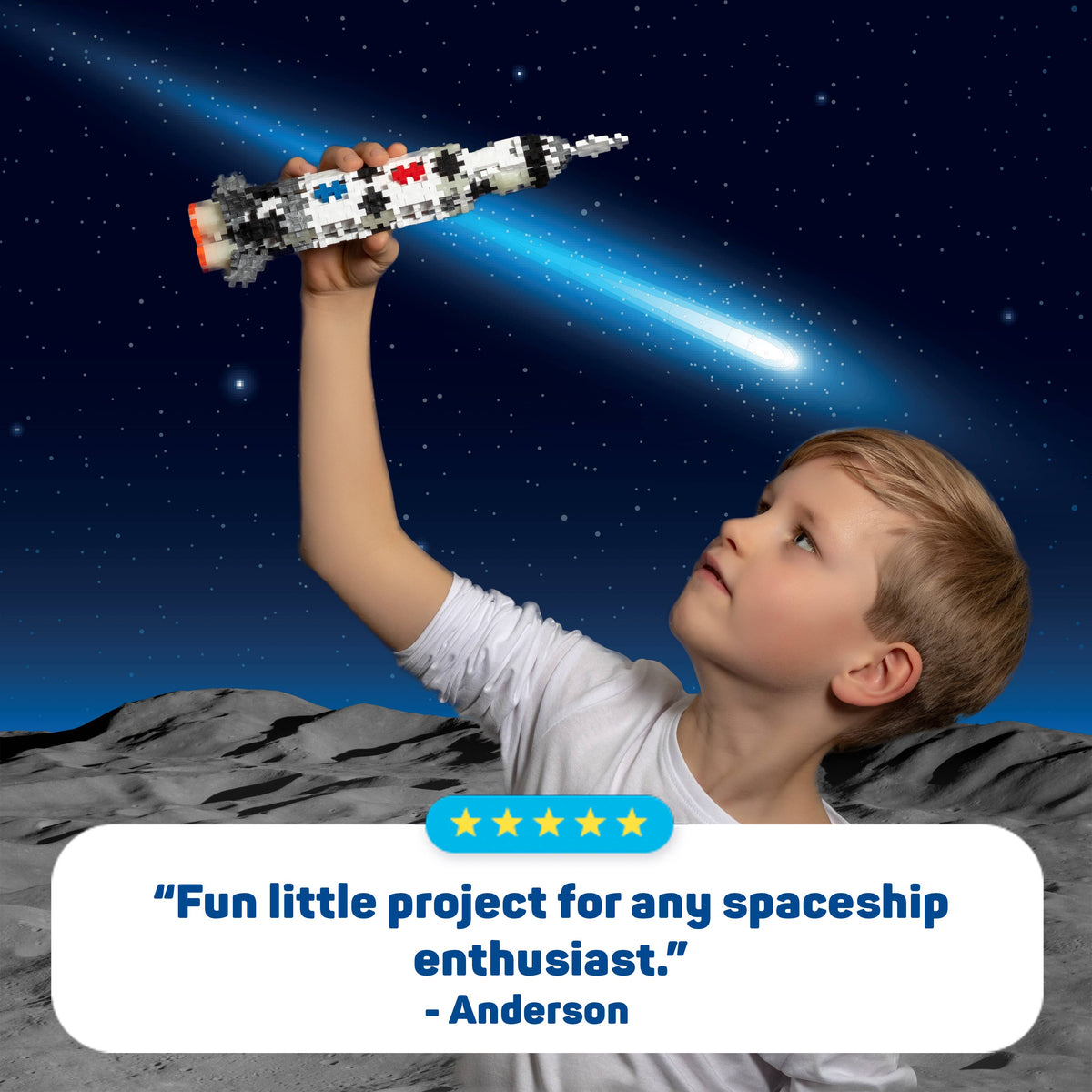 240 pc Tube - Saturn V Rocket