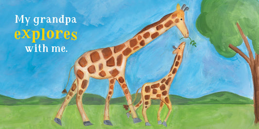 Grandpa Loves Me! - A Sweet Baby Animal Book