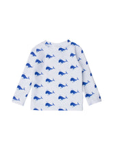 Load image into Gallery viewer, RuggedButts - Boys Whale Friends Long Sleeve Rash Guard