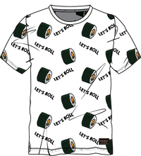 Load image into Gallery viewer, Silver Jeans - BOYS SET - S/S LET'S ROLL T-SHIRT & KNIT SHORTS