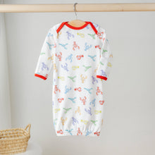 Load image into Gallery viewer, Nola Tawk - Colorful Claws Organic Cotton Crawfish Pajama Set