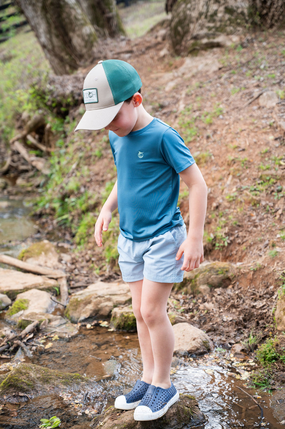Outrigger Shorts - Arona Blue