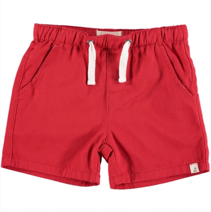 Hugo twill shorts in Red